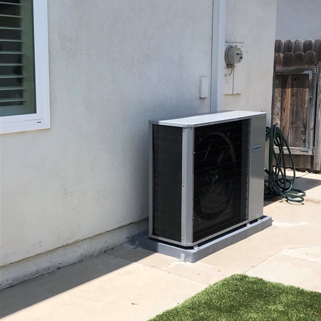 AC Unit Outside of House