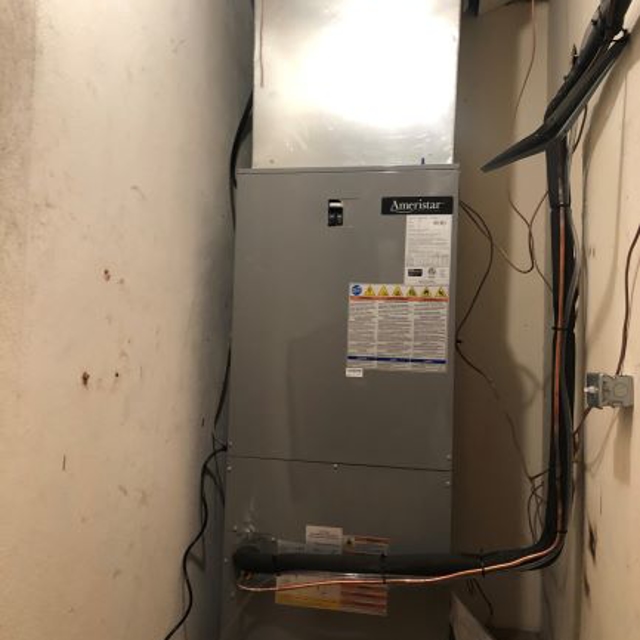 Air handler install church