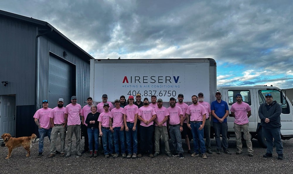 October is Breast Cancer Awareness Month at Aire Serv of Kalispell