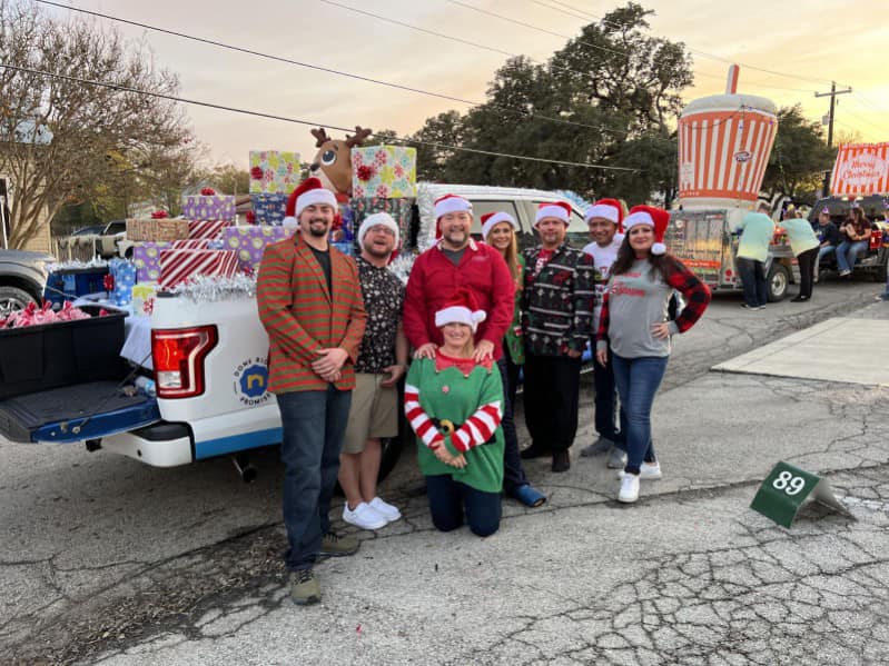 Aire Serv of Boerne participating in Boerne Christmas Parade