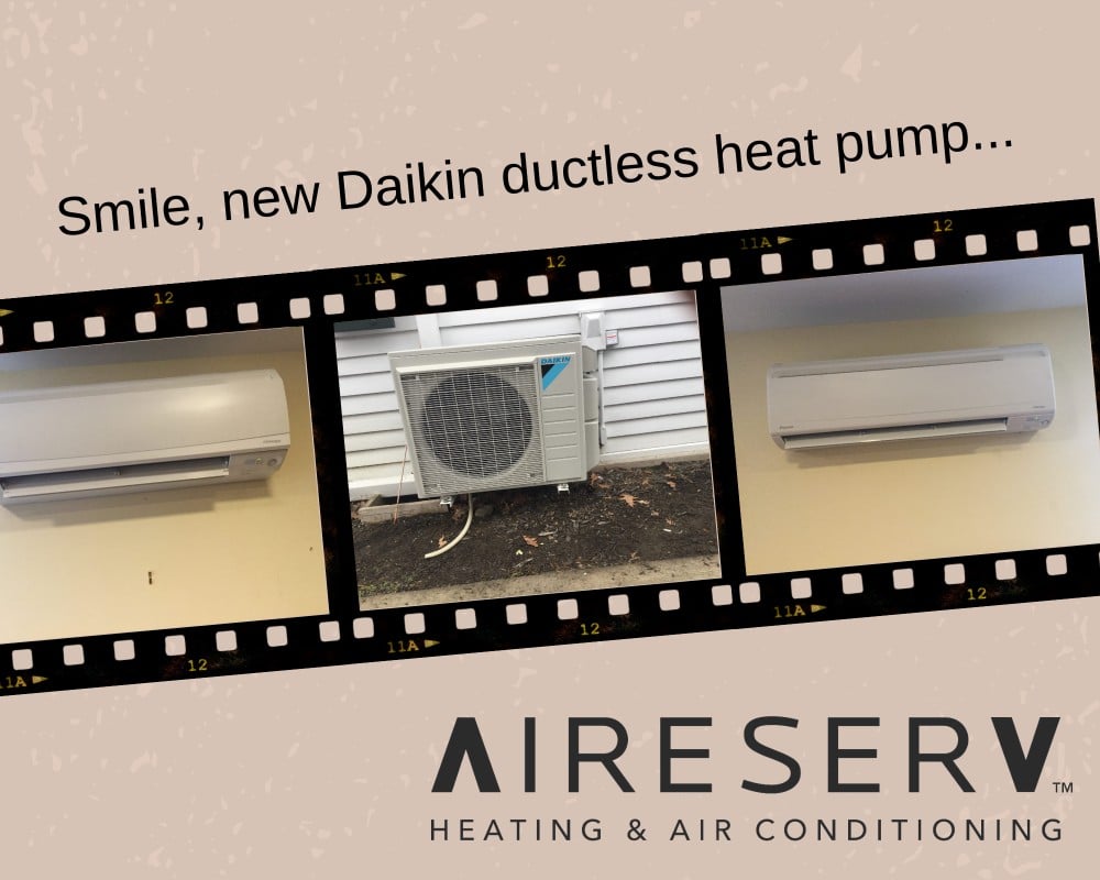 Daikin heat pump in Millbrook