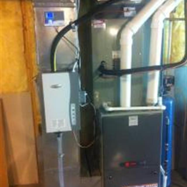 New Furnace installation in an existing home... Save Energy!