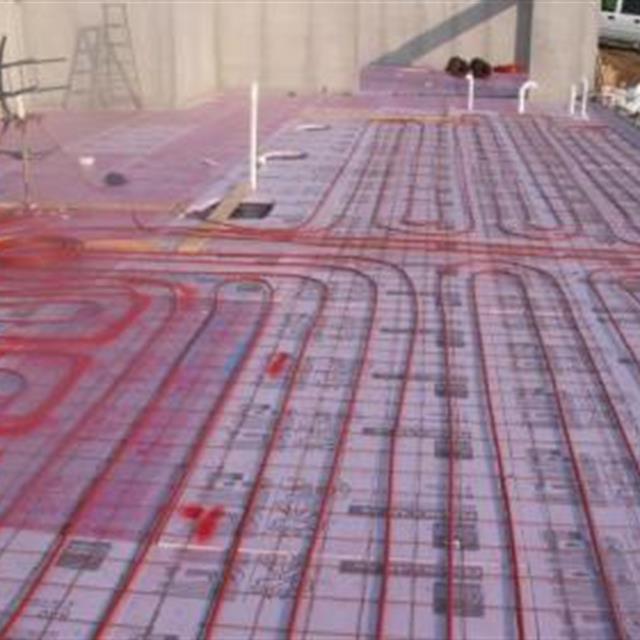 Radiant Floor Heating System in a New Home... Comfortable!