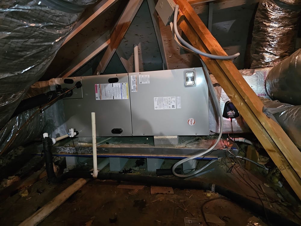 Aire Serv of Boerne replacing air handler