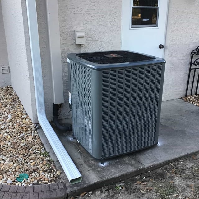 air conditioning unit outside