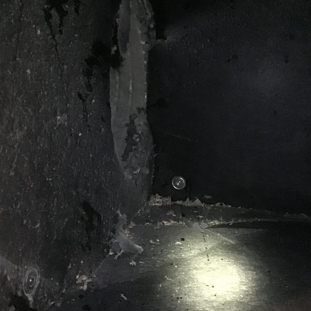 dirty hard duct