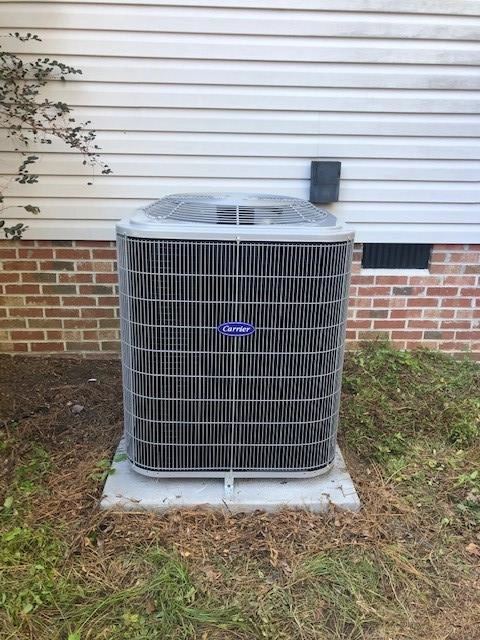 Aire Serv Carrier AC unit in Jacksonville, NC