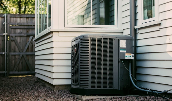 AC unit outside of a home