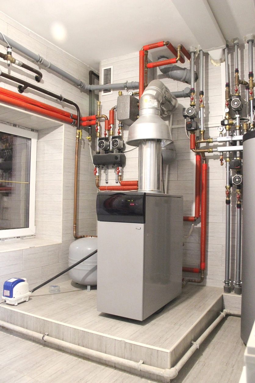 Furnace system in home